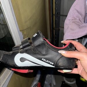 Peloton Black Cycling Shoes - Size 41